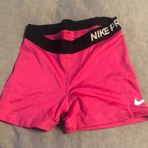 Nike Pro Women compression shorts